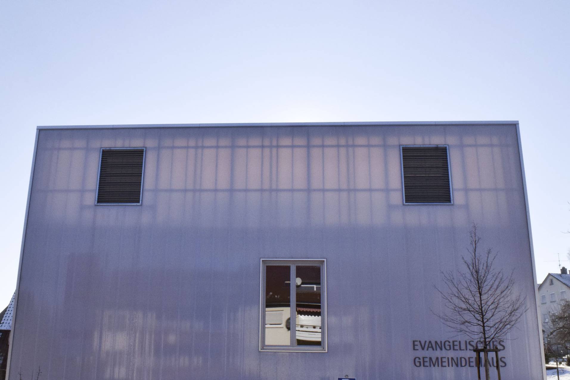 Quelle: ©EvKirchePF Bild Gemeindehaus Büchenbronn